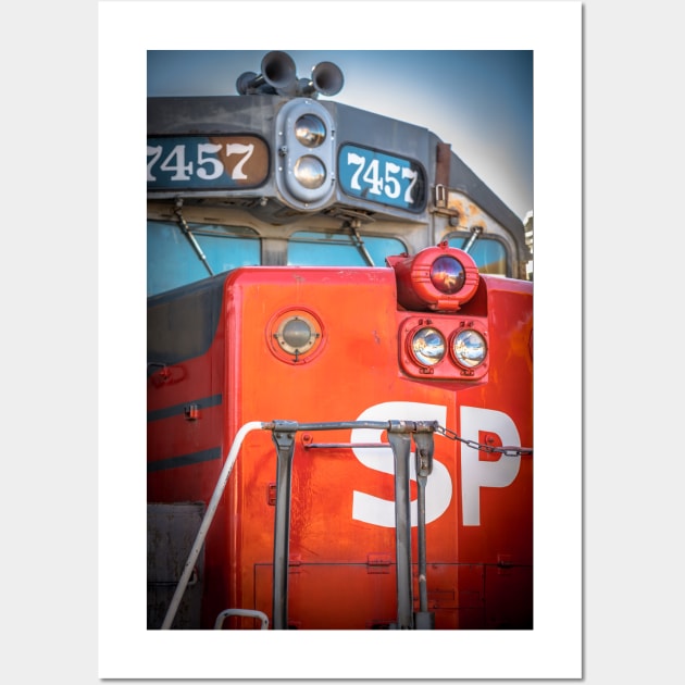 Southern Pacific Front end Friday Wall Art by Bonita Vista Photography